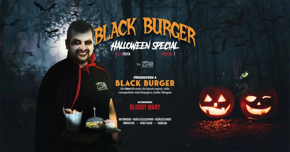 🦇 Mentesen is Halloween 🧛 | Zero Streetfood & Restaurant